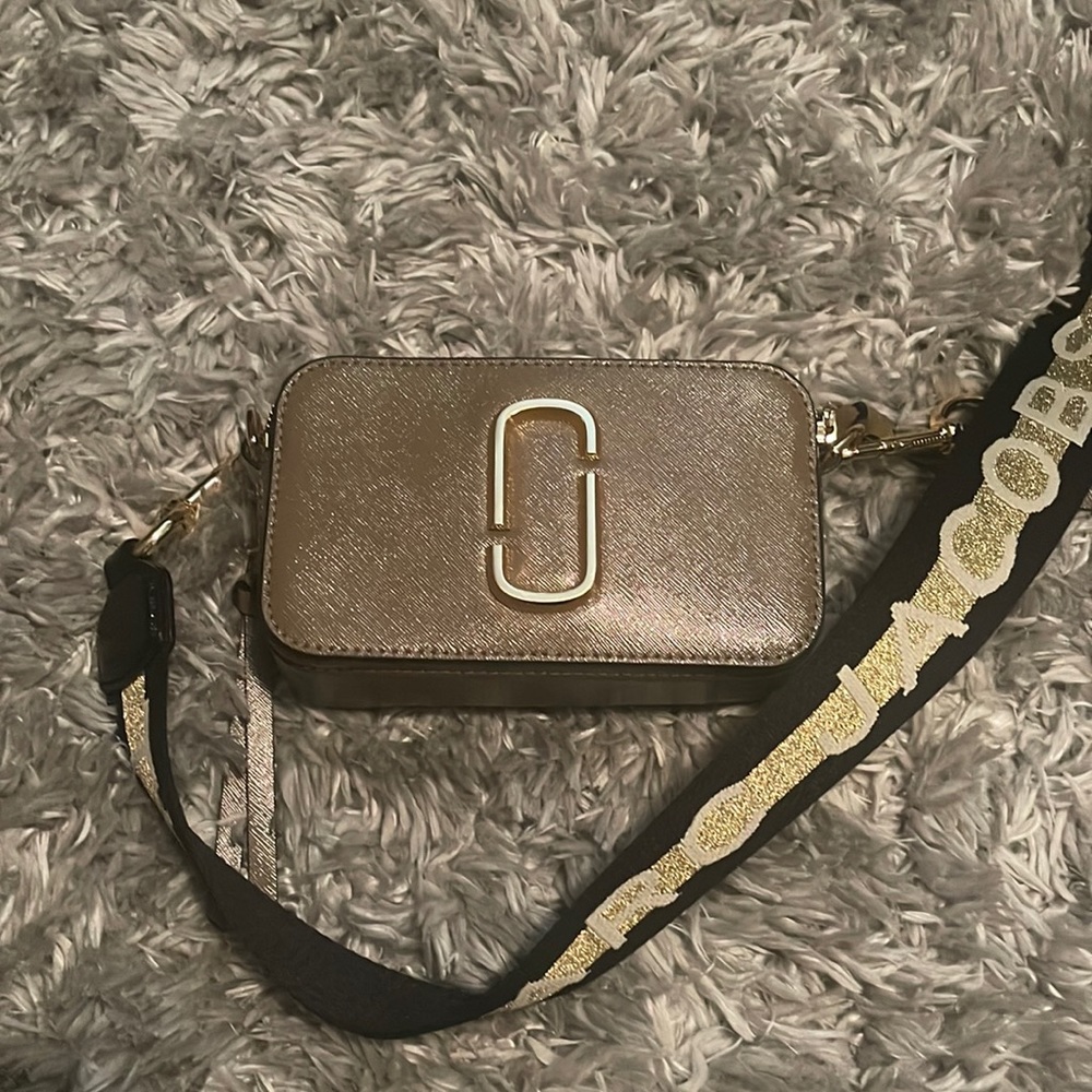 Marc Jacobs Snapshot Coated Leather Camera Bag
